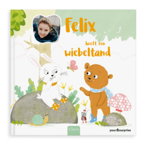 Bestel Gepersonaliseerd boek - Konijn heeft een wiebeltand - Hardcover met eigen foto