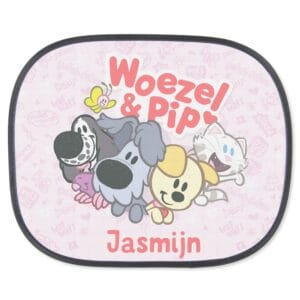 Bestel Woezel & Pip zonneschermen bedrukken met eigen foto