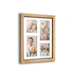 Bestel Houten lijst met gepersonaliseerde fotoafdruk - 15x20 met eigen foto