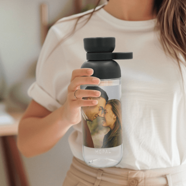Bestel Mepal drinkfles - Zwart - 700 ml met eigen foto
