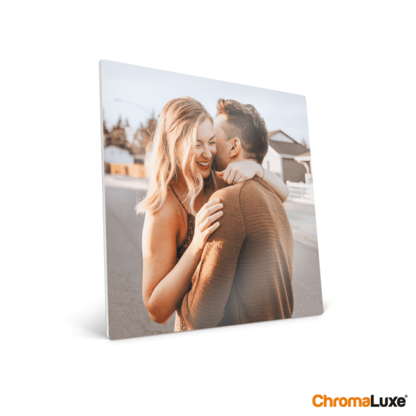 Bestel Aluminium fotolijst - ChromaLuxe - 20 x 20 cm met eigen foto