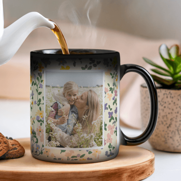 Bestel Magische mok met foto en tekst - 325 ml met eigen foto