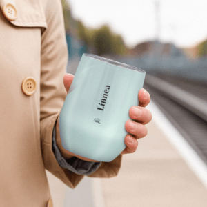 Bestel Thermo mok bedrukken - 350 ml - Groen met eigen foto