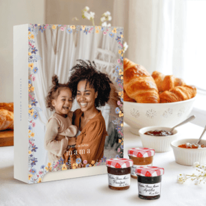 Bestel Bonne Maman giftbox met eigen foto