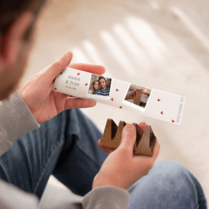 Bestel Gepersonaliseerde reep met Toblerone chocolade - M - 200 gram met eigen foto