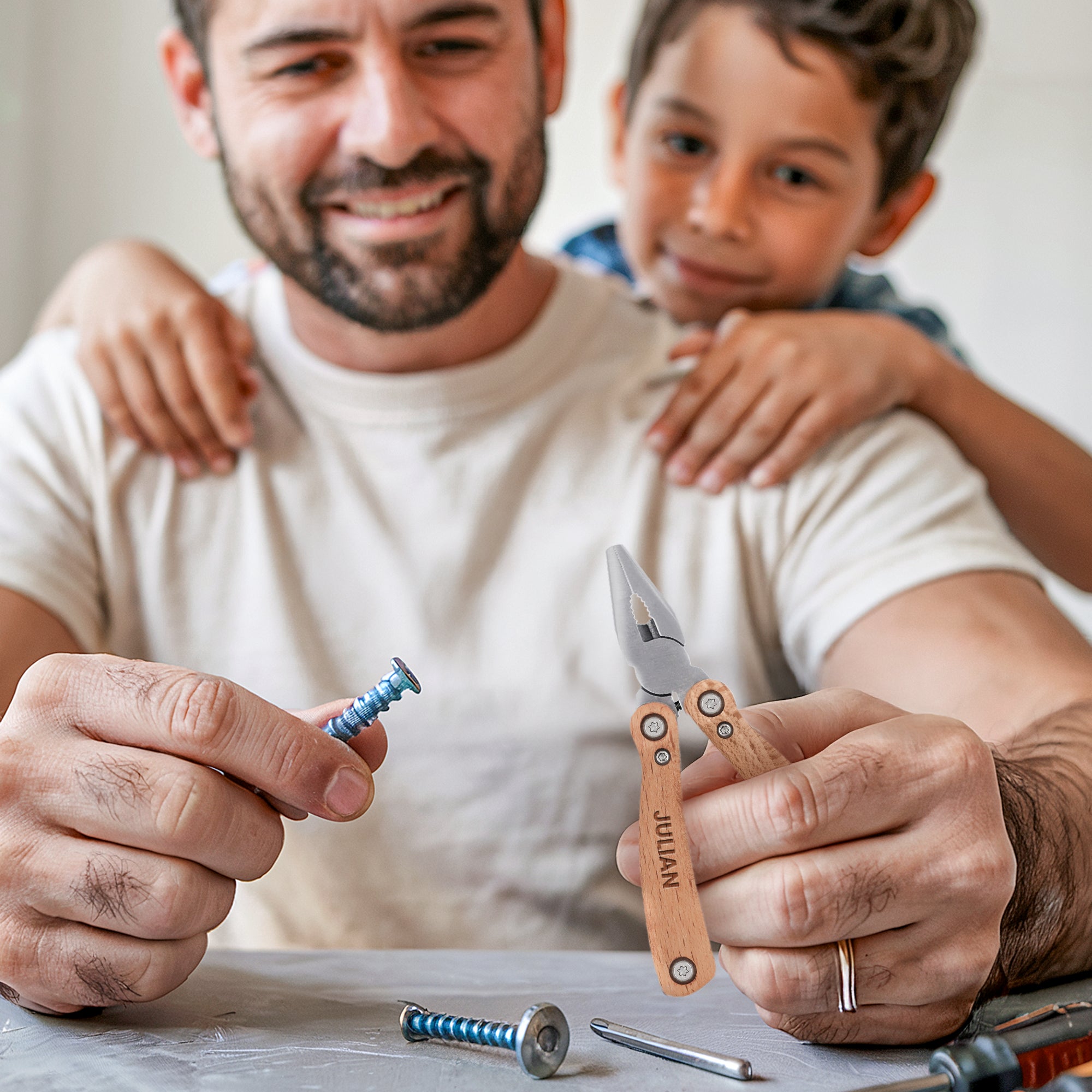 Bestel Multitool graveren - 7 cm met eigen foto