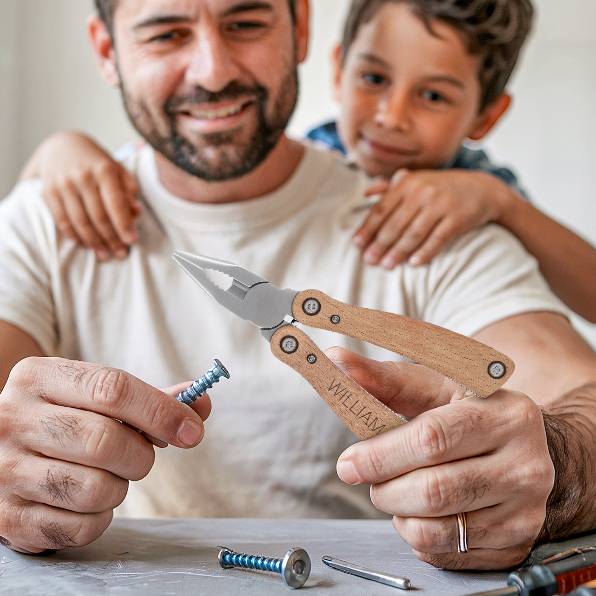 Bestel Multitool graveren - 10 cm met eigen foto