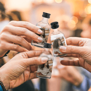 Bestel Mini Vodka personaliseren - 20 stuks met eigen foto