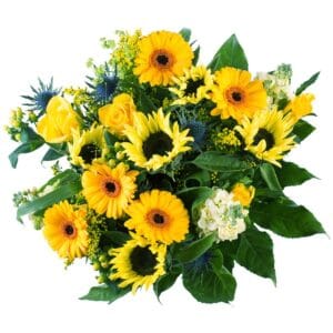 Bestel Bloemen - Zomerboeket (Middel) met eigen foto