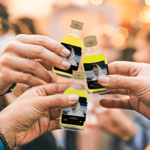 Bestel Mini Limoncello personaliseren - 20 stuks met eigen foto