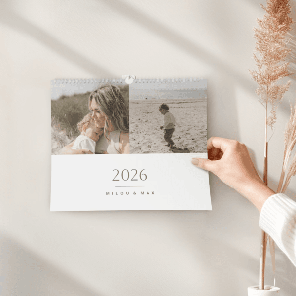 Bestel Fotokalender - 2026 - Liggend met eigen foto