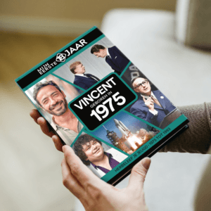 Bestel Geboortejaar boek - Mijn eerste 18 jaar met eigen foto