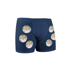 Bestel Boxershorts voor jongens - 134/140 - gepersonaliseerd met eigen foto