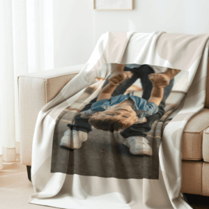 Bestel Fleecedeken - Plaid bedrukken - 75x100 met eigen foto