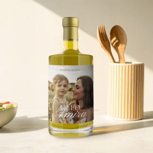 Bestel Gepersonaliseerde olijfolie - 500 ml met eigen foto