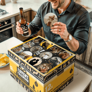 Bestel Gepersonaliseerde adventskalender bier met eigen foto