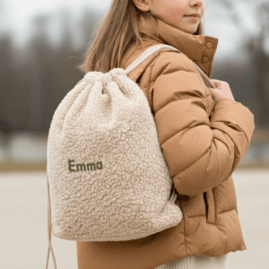 Bestel Teddy gymtas met naam met eigen foto