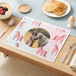 Bestel Papieren placemats bedrukken - 8 stuks met eigen foto