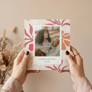 Bestel Notitieboekje bedrukken - Bullet points - 17 x 19 cm - Hardcover met eigen foto