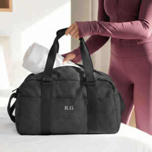 Bestel Gepersonaliseerde Bloom tas - Black met eigen foto