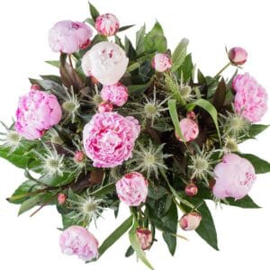 Bestel Bloemen - Pioenrozen (Groot) met eigen foto