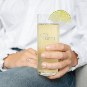 Bestel Gepersonaliseerd kunststof longdrinkglas - Gegraveerd met eigen foto
