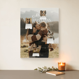 Bestel Gepersonaliseerde Adventskalender - Foto's - M met eigen foto