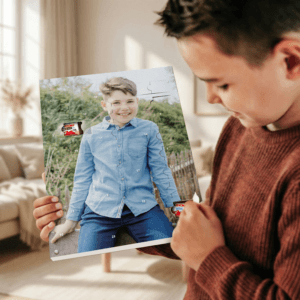 Bestel Gepersonaliseerde kinder chocolade adventskalender met eigen foto