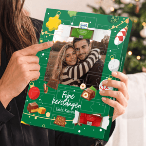 Bestel Gepersonaliseerde Ritter Sport adventskalender - Ritter Sport design met eigen foto