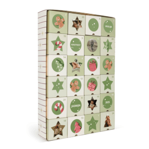 Bestel Gepersonaliseerde DIY adventskalender - 43 x 29