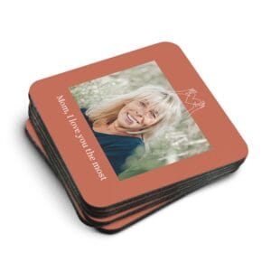 Bestel Onderzetters Hardboard Luxe - Bedrukken - Vierkant - 6 stuks met eigen foto